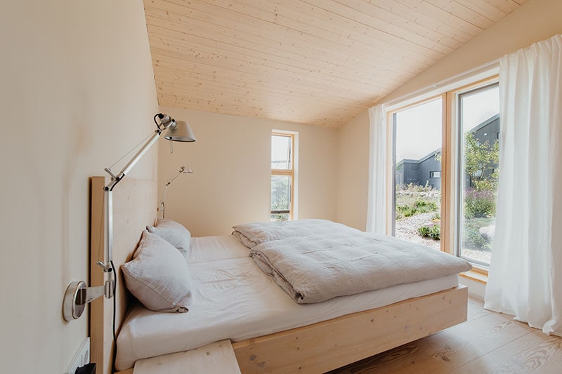 Ferienhaus Vielleichtnoch - Schlafzimmer Westseite
