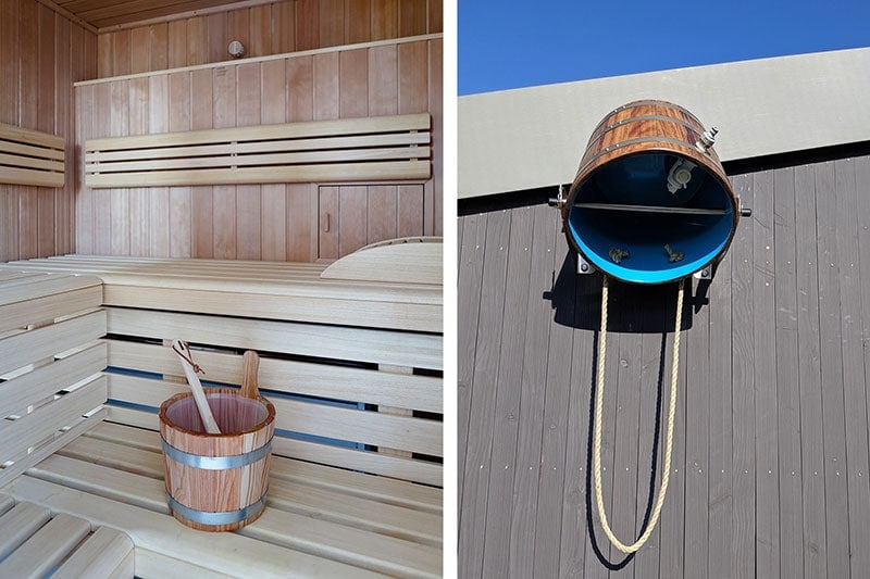 Ferienhaus Vielleichtnoch - Sauna
